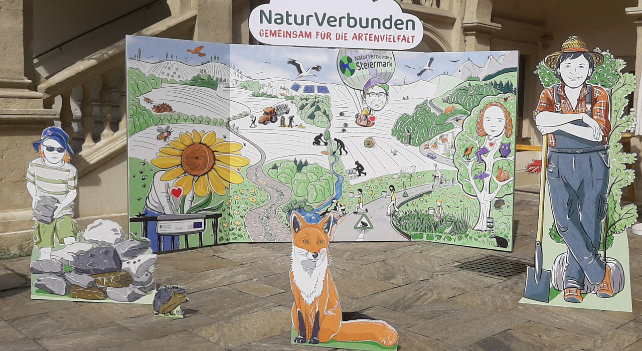 Fotowand am Markt der Artenvielfalt 2024