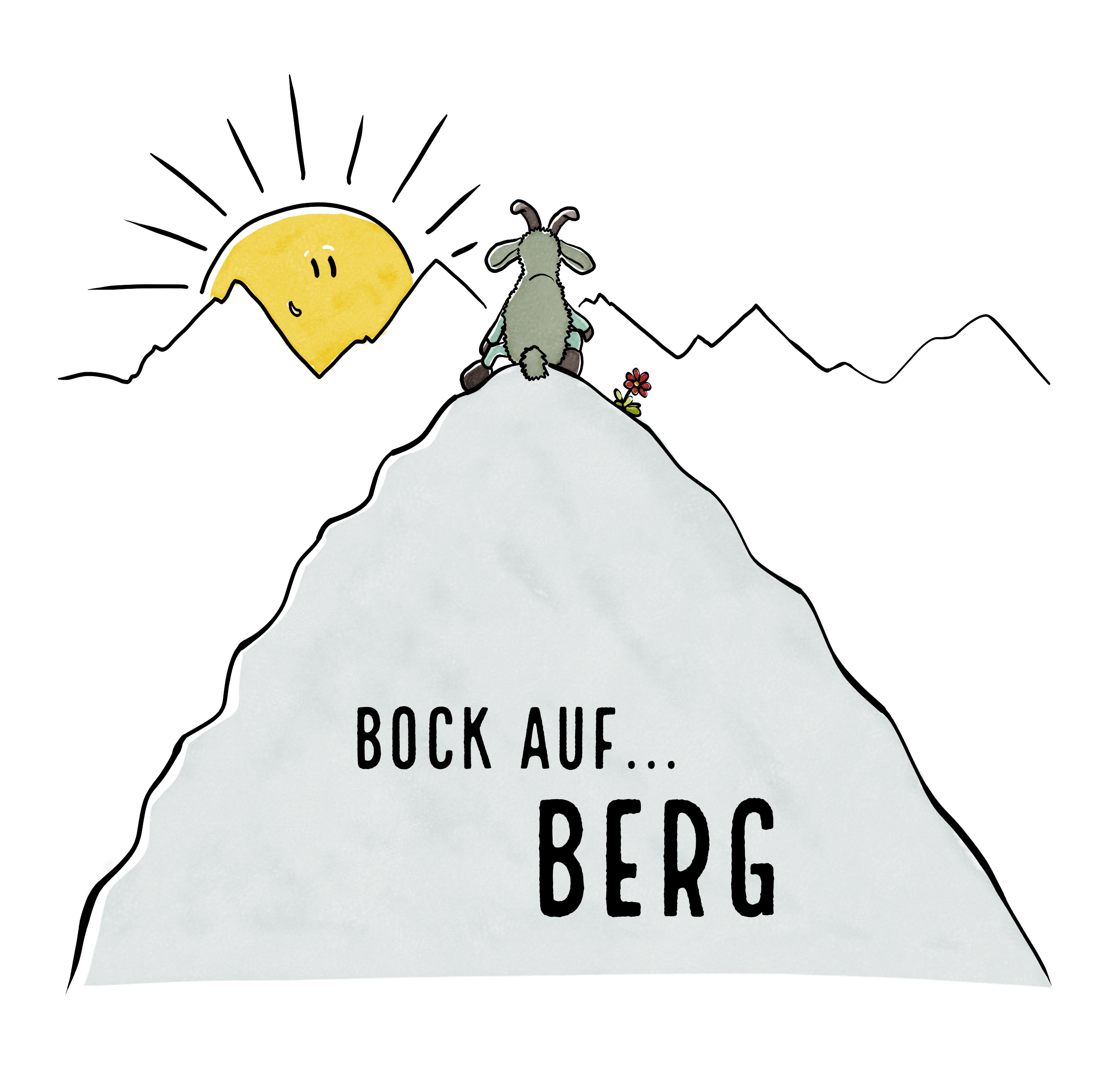 Infografik und Illustration für Blog Bergschaf-Bockc