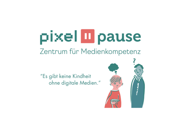 Illustrationen für pixelpause - Zentrum für Medienkompetenz Illustrationen für Website und Flyer